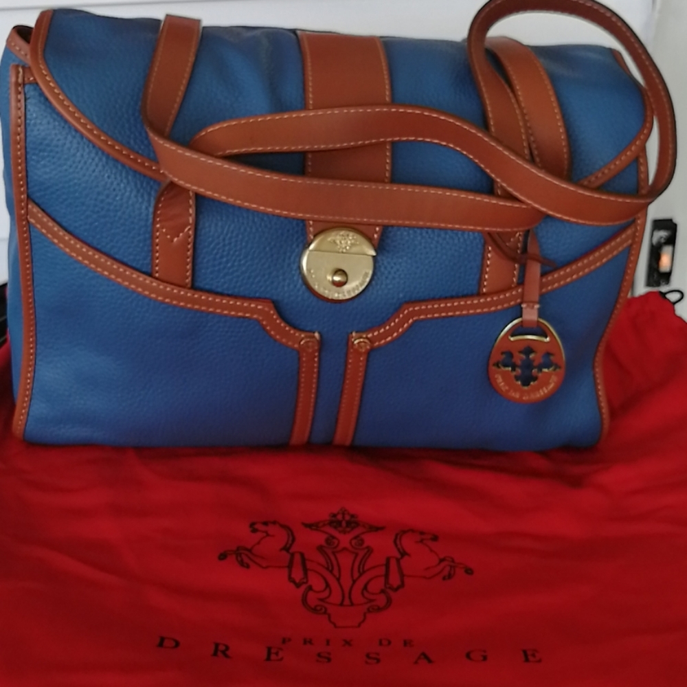 Prix De Dressage leather handbag